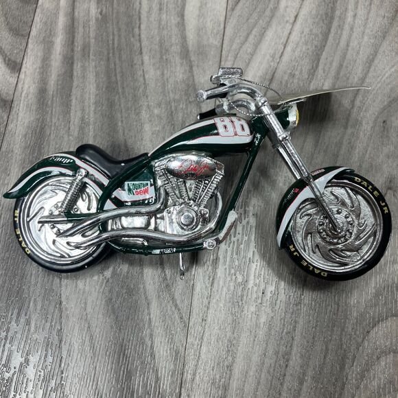 Dale Earnhardt Jr 2008 AMP/Mountain Dew High Octane Ready To Roll #88 Motorcycle - Picture 4 of 5